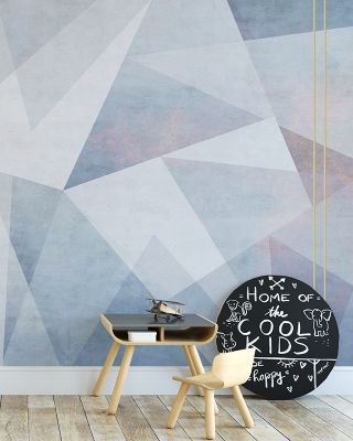 Pastel Concrete Wall Wallpaper