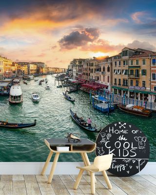 Grand Canal Sunset Wallpaper