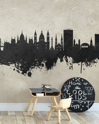 Budapest Skyline in Concrete